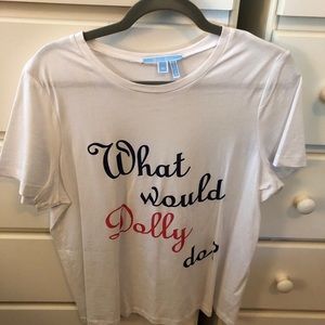 Draper James What Would Dolly Do shirt in XL